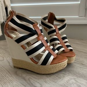 Size 7 bamboo wedges